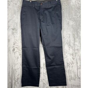 Eddie Bauer Mens Classic Fit Wrinkle Resistant Chinos Pants Size 34x34 Black